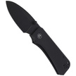 CIVIVI Knife Baby Banter Black G10, Black Stonewashed by Ben Petersen (C19068S-2)