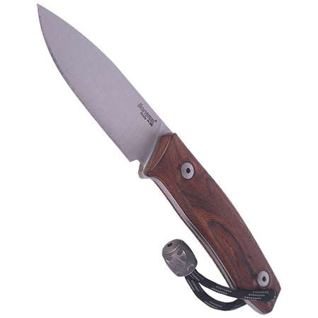 LionSteel Bushcraft Santos Wood, Fixed Satin Blade (M1 ST)