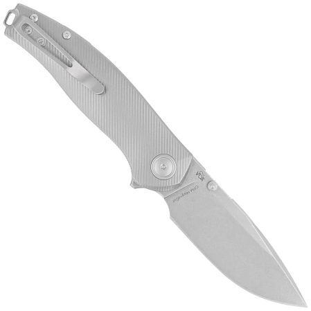 Nóż składany Viper Vale Gray Titanium, Stonewashed MagnaCut by Jesper Voxnæs (V6006TI)