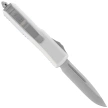 Microtech UTX-85 S/E OTF Knife Natural Clear Aluminium, Satin M390 (231-4CR)