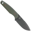 Fox KS OD Green G10, Top Shield Antracite Stonewashed Niolox by GZ Tactical Knives (FX-627 G10OD)