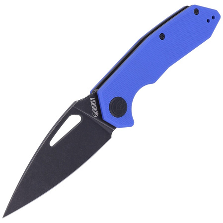 Nóż składany Kubey Coeus Blue G10, Dark Stonewashed D2 (KU122G)