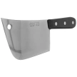 MAM Small Cleaver Black Polymer, Polished X39Cr13 (705)