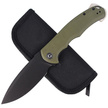 Civivi Knife Praxis OD Green G10, Black Stonewashed 9Cr18MoV (C803F)