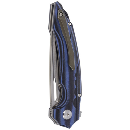 Nóż składany Bestech Ornetta Carbon Fiber / Blue G10, Stonewash / Satin N690 by Kombou (BL02A)