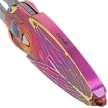 Rike Knife RK Cicada-PG Purple / Gold Titanium, Bead Blasted M390