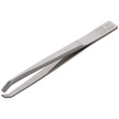 Tweezers bent straight YES Solingen 80mm Nickel plated (96114)