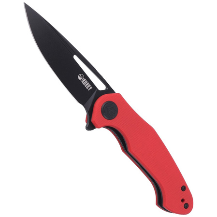 Nóż składany Kubey Dugu Red G10, Dark Stonewashed 14C28N (KU210F)