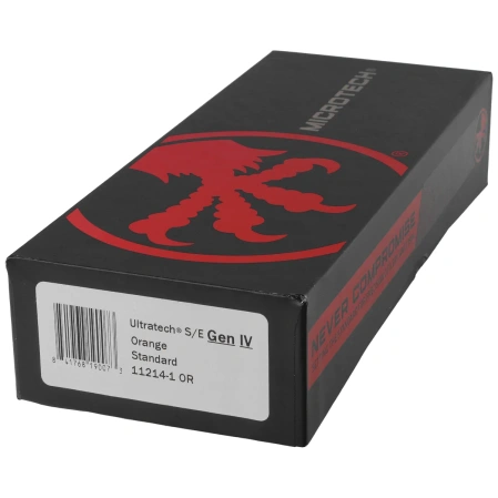 Nóż automatyczny OTF Microtech Ultratech Gen IV S/E Orange Aluminium, Black M390MK by Tony Marfione (11214-1OR)