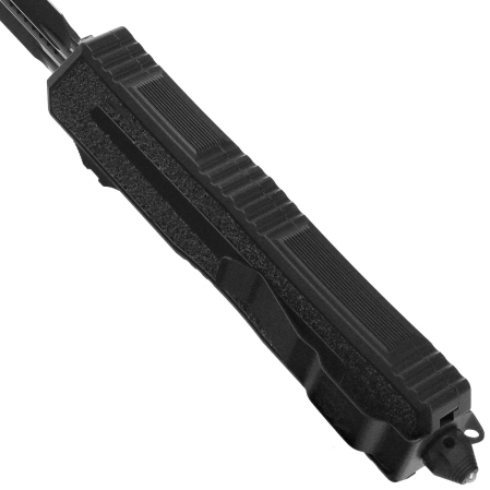 Microtech Scarab II Gen III D/E-S OTF Knife Black Aluminum, Tactical M390MK by Tony Marfione (1180-1T)