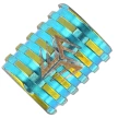 WeKnife Titanium Paracord Bead, Blue (A-02C)