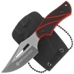K25 Neck Knife Black/Red G10, Titanium 7Cr17Mov (32691)