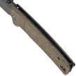 Nóż składany Civivi Bhaltair Green Burlap Micarta, Black 14C28N (C23024-3)