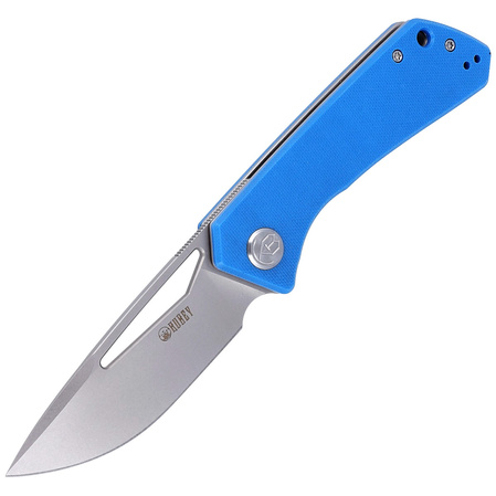 Kubey Thalia Knife Blue G10, Beadblasted D2 (KU331B)