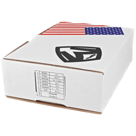 Nóż automatyczny OTF Medford MERC-1 D/E Blue Aluminium, Bronze Clip, Tumbled S45VN by Greg Medford (MK2134TG-44AU-Q2C1-B1)