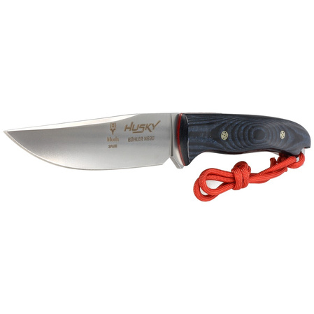 Nóż Muela Blue Micarta, Satin N690 (HUSKY-10M.B)
