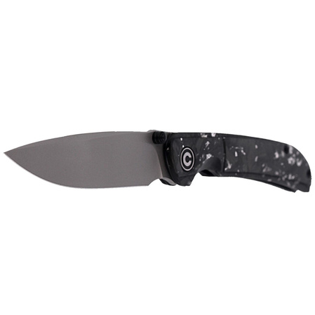 Nóż składany Civivi Imperium Shredded Carbon Fiber / Silvery Shred, Stonewashed Nitro-V (C2106B)