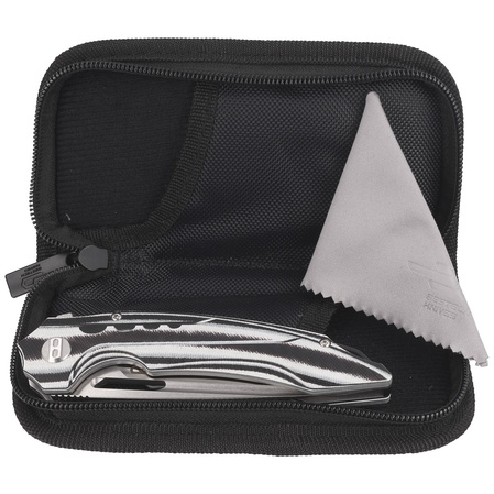 Bestech Knife Ornetta Carbon Fiber / White G10, Stonewash / Satin N690 by Kombou (BL02C)