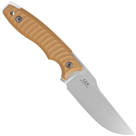 Nóż Maserin L.E.O. Brown G10, Stonewashed N690 by Tommaso Rumici (919/G10M)