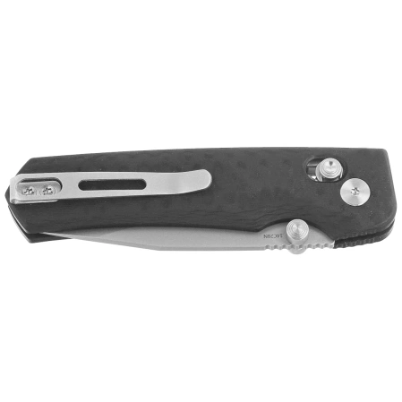 Remette Aurora Knife Black G10, Sandblasting 14C28N (AURA-G1)