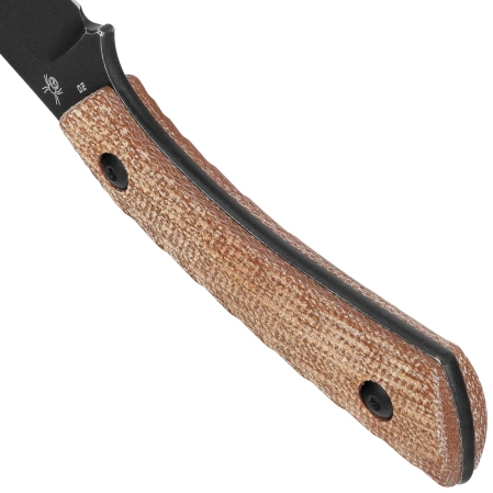 Bestech Step Knife Brown Micarta, Black Stonewashed D2 by Denis Simonutti (BFK06D)