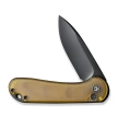 Civivi Button Lock Elementum II Knife Bead Blasted Ultem, Black Nitro-V (C18026P-8)