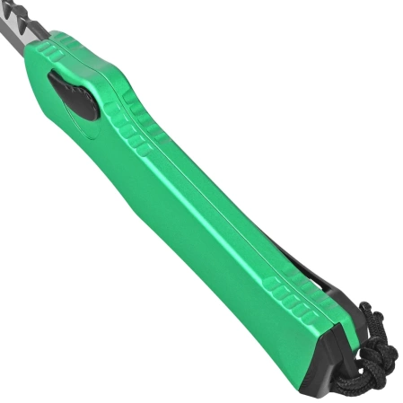 Heretic Knife Hydra R/E Toxic Green Aluminum, Black DLC/Satin MagnaCut by Tony Marfione Jr.