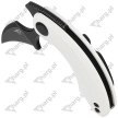 Bestech Strelit White G10, Black Stonewashed 14C28N by Ostap Hel Knife (BG52D)
