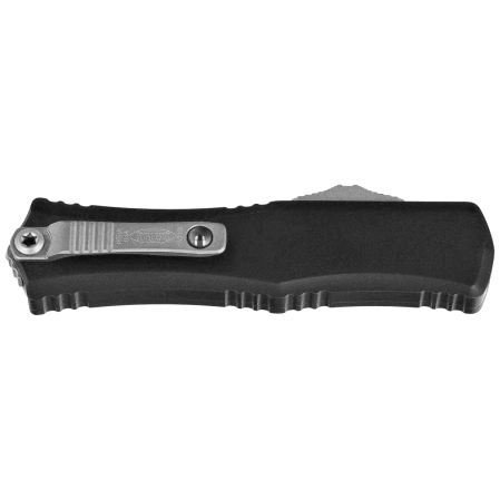 Nóż automatyczny OTF Microtech Hera II Mini D/E Black Aluminium, Stonewashed M390MK by Tony Marfione (1702M-10)