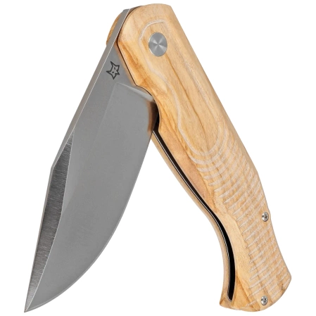 Nóż składany Fox Eastwood Tiger Olive Wood, Satin CPM S90V by Gudy Van Poppel (FX-524 OL)