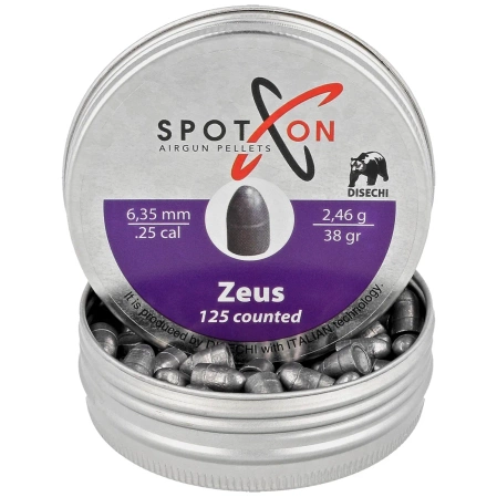 Śrut Spoton Zeus Slug 38 6.35 mm, 125 szt. 2.46g/38.0gr