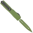 Microtech Ultratech Gen III ZBP D/E OTF Knife Green Cerakote Aluminum, Green Cerakote M390MK by Tony Marfione (1122-1GR-C20Z4)