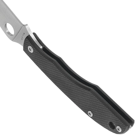 Nóż składany Spyderco Grasshopper Black G10, Satin 12C27 (C138GBKP)