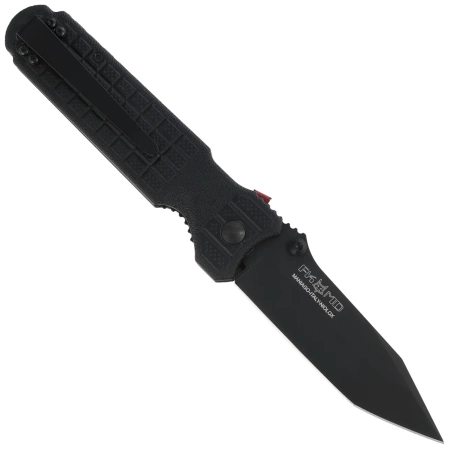 Fox Predator Evolution Automatic Knife Black FRN, Black Idroglider Niolox (FX-449 B)