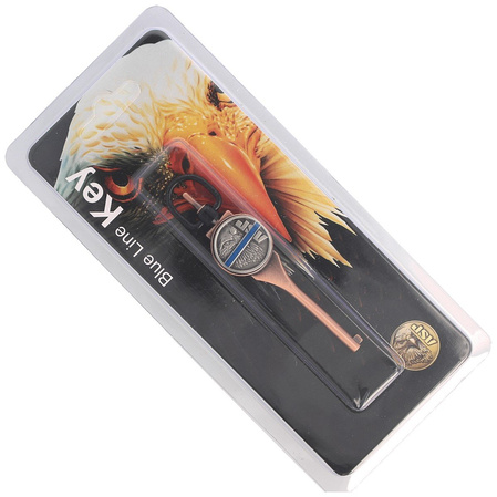 Kluczyk do kajdanek ASP Blue Line Guardian G1 z logo ASP, Antique Copper (56916)