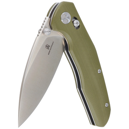 Bestechman Ronan Knife OD Green G10, Satin 14C28N (BMK02B)