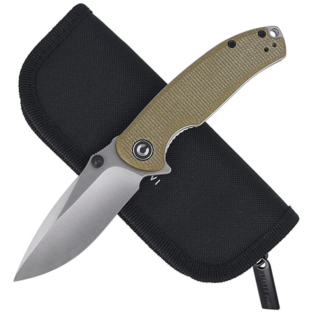 CIVIVI Pintail Olive Micarta, Satin (C2020B)