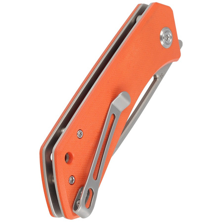 Nóż składany Kubey Thalia Orange G10, Beadblasted D2 (KU331H)