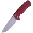 LionSteel SR22A Red Aluminum, Satin Sleipner by Molletta (SR22A RS)