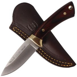 Muela Colibri COL-7M Pakka Wood Knife, Satin X50CrMoV15