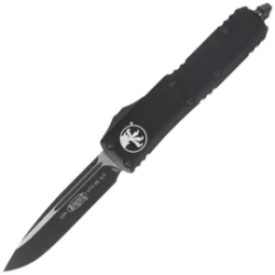 Nóż automatyczny OTF Microtech UTX-85 S/E Black Aluminium, Tactical M390 (231-1T)