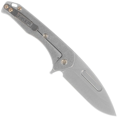 Nóż składany Medford Praetorian Slim DP Tumbled ''Deep-Cut Sunflower'' Titanium, Bronze HW/Clip, Tumbled S45VN by Greg Medford (MKF2084TD-01TM-T1C1-Q4)