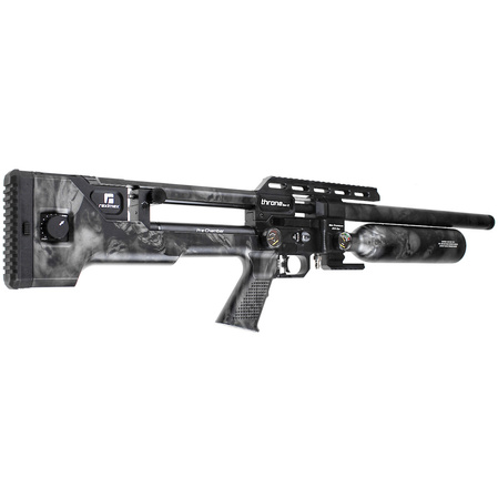 Reximex Throne Gen 2 Skull Camo 4.5mm PCP Air Rifle with Regulator and Sound Moderator
