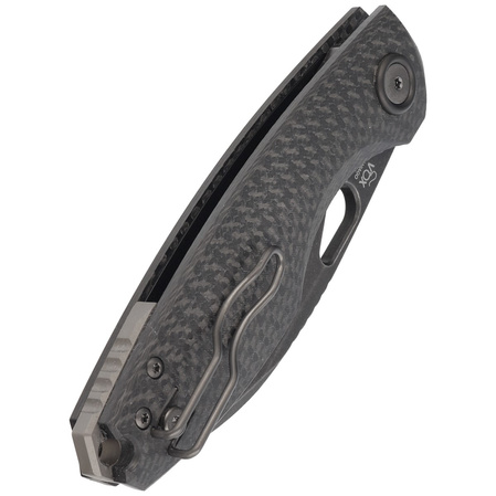 FOX Chilin Black Carbon Fiber, Black Stonewashed PVD M398 by Jesper Voxnæs (FX-530 CFDSW)