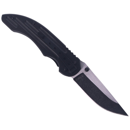 Nóż składany Herbertz Solingen Hit Black / Orange Aluminium, Stonewashed (576912)