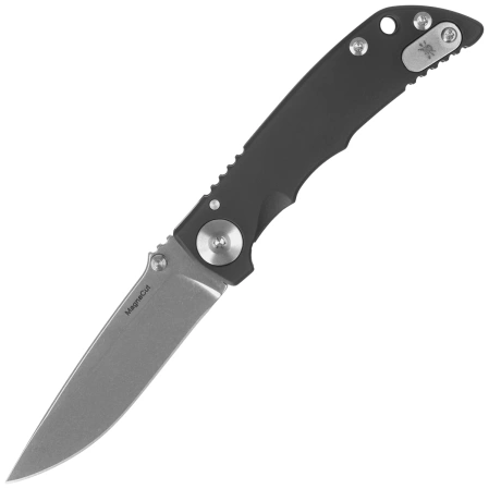 Nóż składany Spartan Blades Harsey Folder 3.25 Black PVD Titanium, Gray HW, Stonewashed MagnaCut by William W. Harsey Jr. (SF10SWPVD)