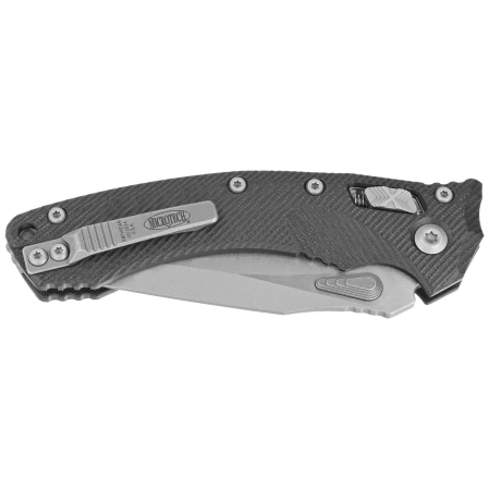 Nóż składany Microtech Amphibian Ram-Lok S/E Black Fluted G10, Apocalyptic M390MK by Tony Marfione (137RL-10APFLGTBK)