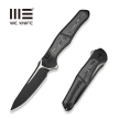Nóż składany WeKnife 702XI LE No 087/150 Black Integral Titanium/Aluminum Foil Carbon Fiber, Black Stonewashed M390 (WE07B-2)