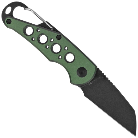 Civivi Pragma Knife Green Aluminum, Black Stonewashed Nitro-V (C23062B-3)