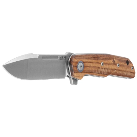 MKM Clap Knife Santos Wood, Satin M390 by Bob Terzuola (MK LS01-S)